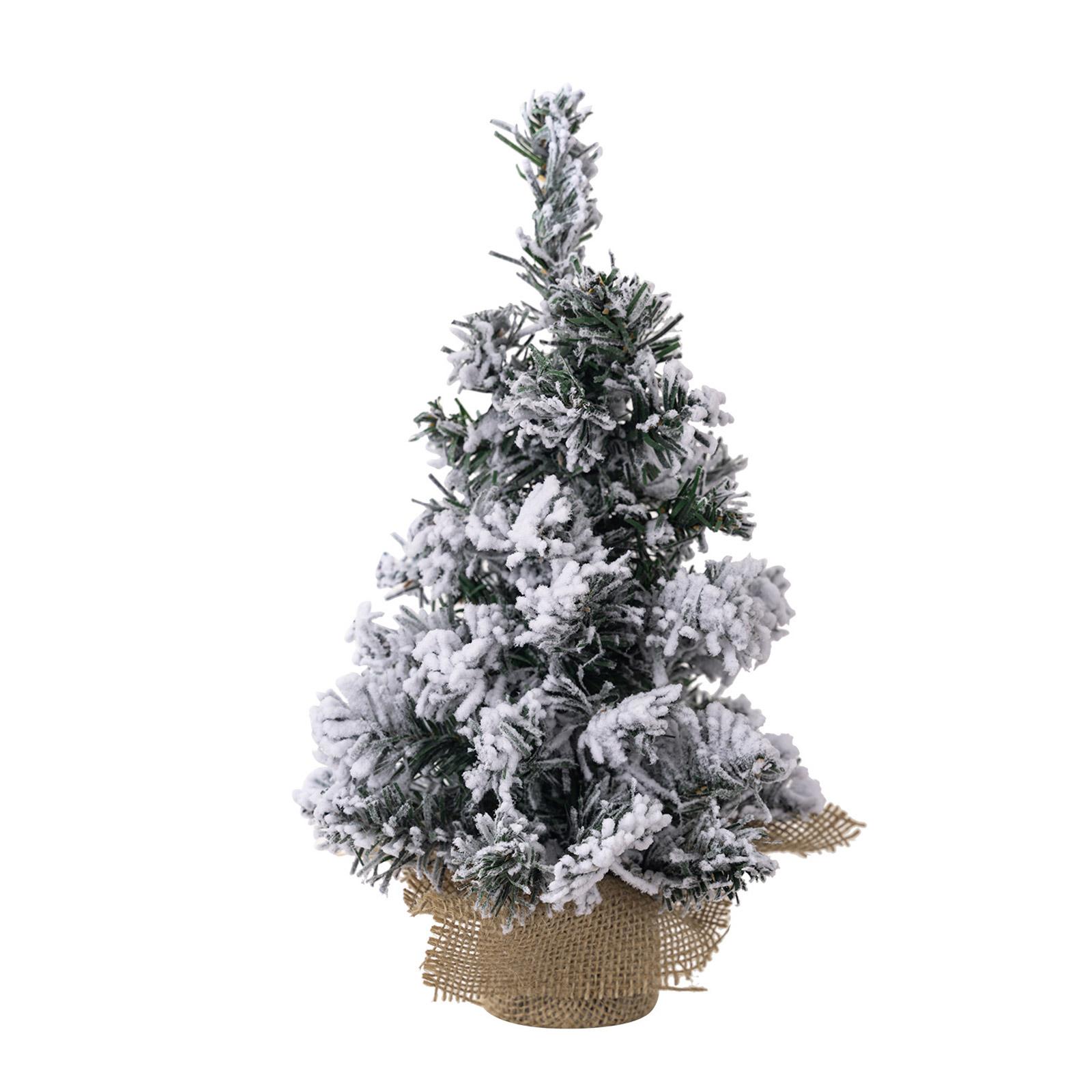 

Плюшевая снежная новогодняя елка, настольные украшения, сезонное бархатное снежное украшение на рождественскую елку, изящное украшение для витрины A