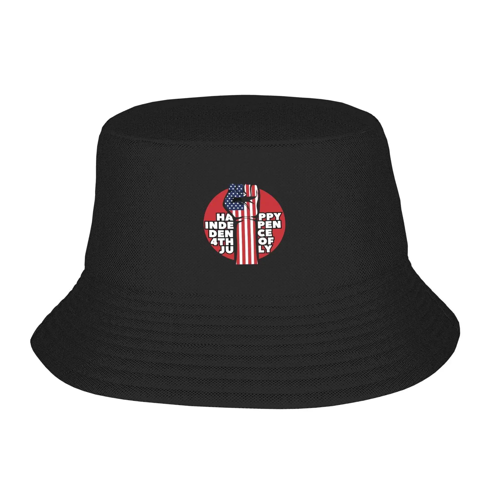 

th USA Patriotic Design Bucket Hat Unisex Women Unisex Versatile Outdoor Sunscreen hats Fishing Hunting Cap Summer Beach One Size
