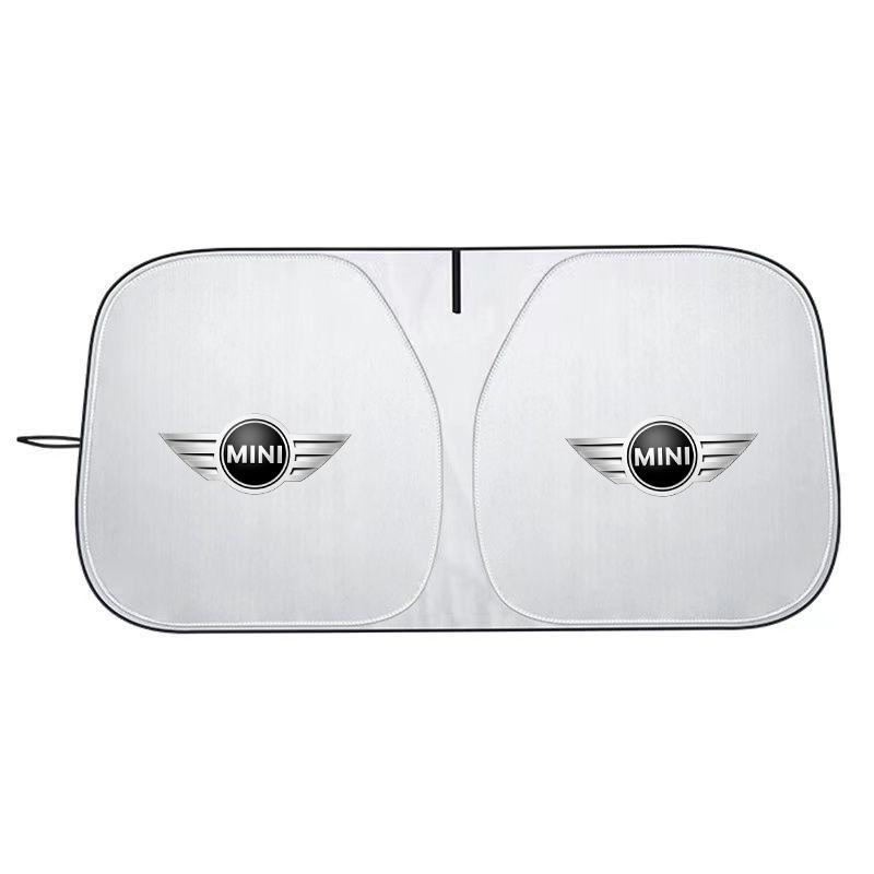 YUP4 Thicken Strong UV Resistance Car Sun Visor Sunshade Front Glass Sunscreen For Mini Cooper R50 R53 R55 R56 R60 R61 F54 F55 F56 F6