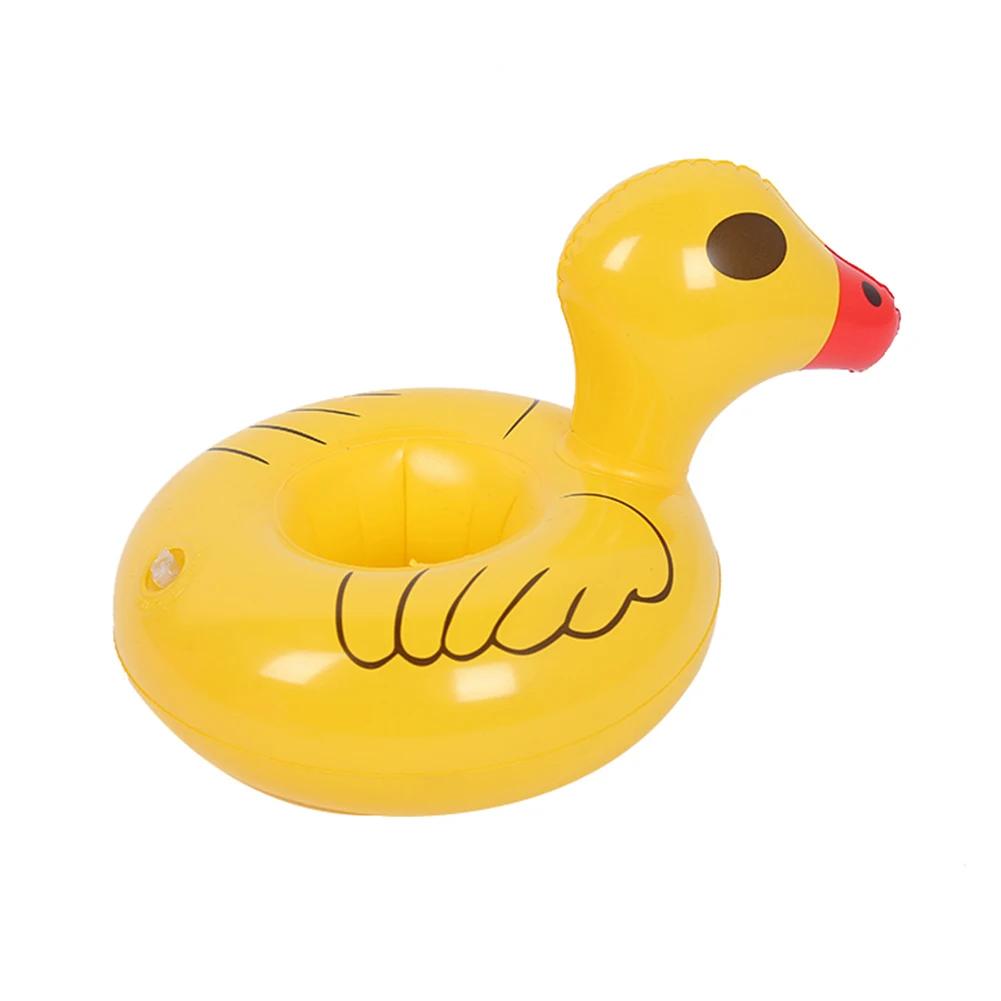 Portabicchieri Galleggiante Ciambella Sottobicchieri Galleggianti Ciambella Multicolore Porta Bicchiere per Bevande Portatile Galleggiante per Bevande Festa in Piscina