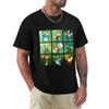 Rayman Characters Squares TShirt Baggy Shirts Shirts Graphic Tee Mens Plain T Shirts
