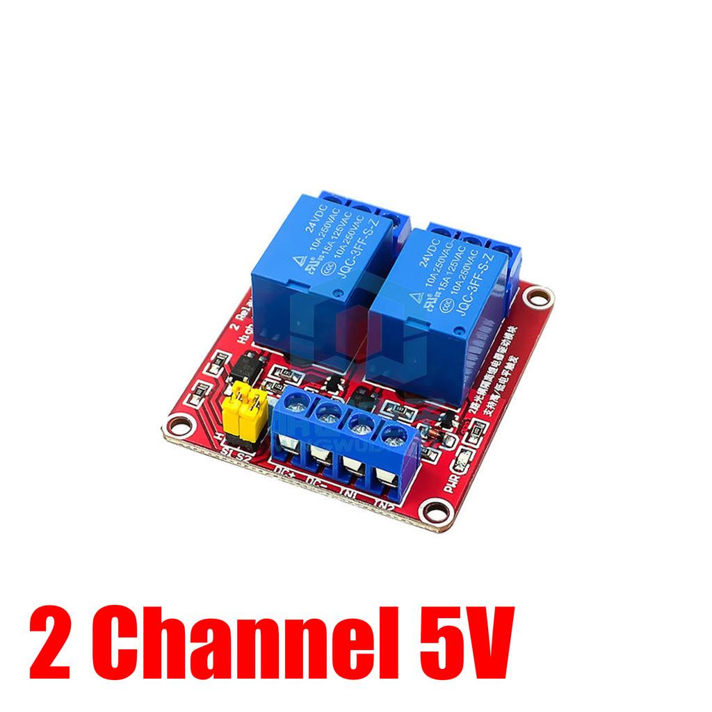 High/Low Level Trigger Relay Module 1 2 4 8 Channel 5V 12V 24V Home Intelligent Control Module With Optocoupler Isolation Output