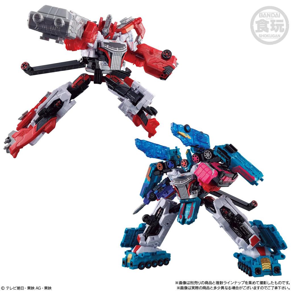 Minipla Bakujo Combination Series EX Bunbun Leo Rescue Champion Carrier 10 pieces BOX & (Candy Toy)