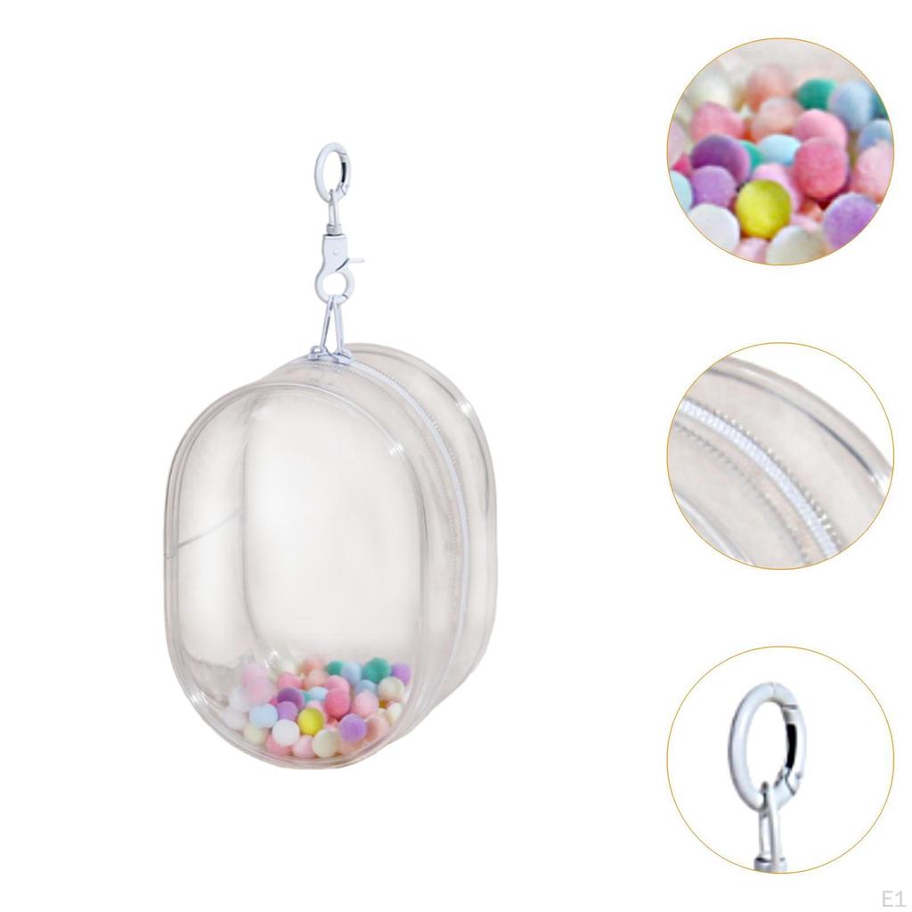 Clear Figure Display Bag Dustproof Mini Doll Storage Case Decoration