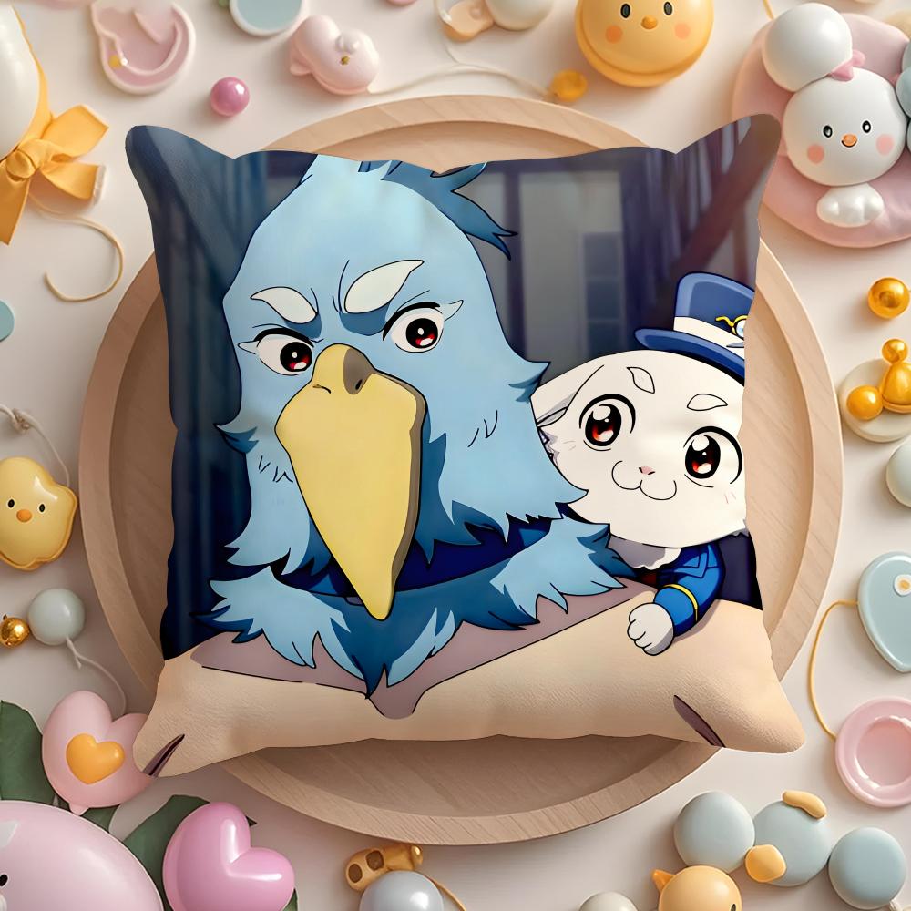Anime S-Shangri-La Frontier Cushion Cover Home & Car Multi-Scene Pillow Cover - Reversible, Soft & Durable for Daily Use