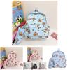 Versatile Capybara Design Children's Backpack With Pencil Case Ideal For Both Boys And Girls