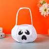 Trick or Treat Halloween Candy Bag Ghost Trick-Or-Treat Candy Basket Pumpkin Candy Bucket  Gift