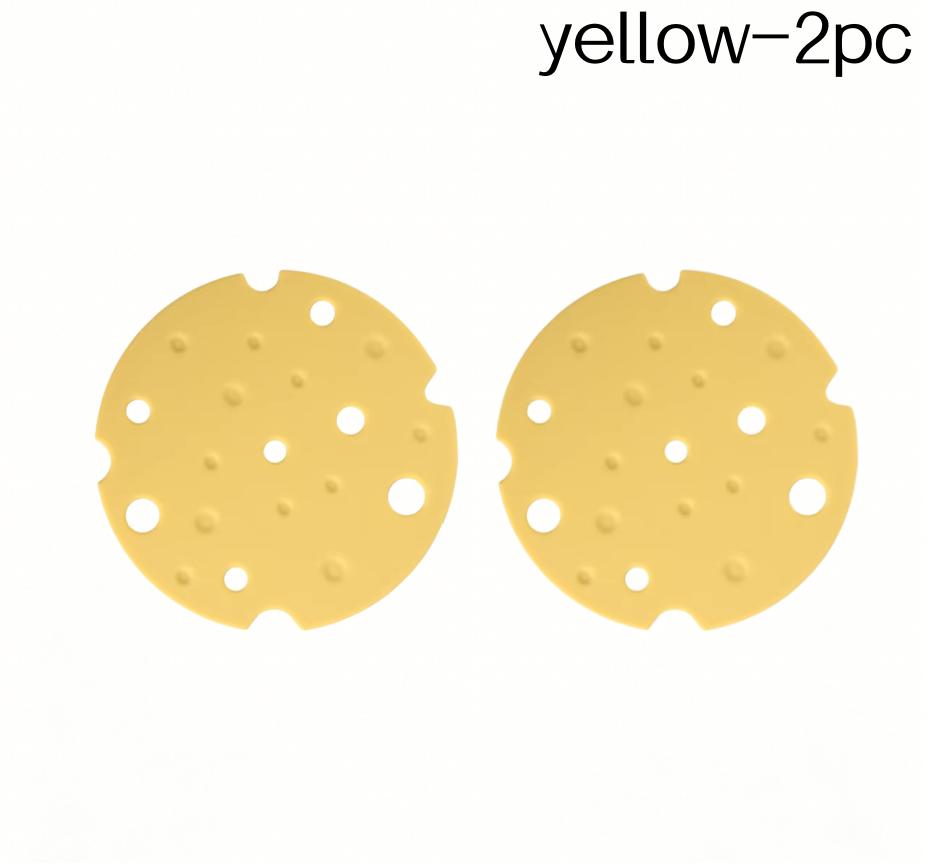1/2pcs Heat-resistant Mat Cheese Shape Non-Slip Table Mat Anti-scald Cup and Bowl Mat Oil-resistant for Sideboard Kitchen Bar