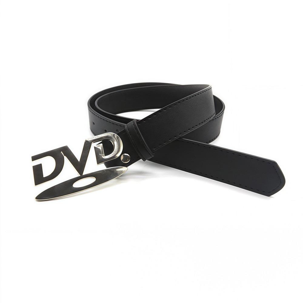 

Nostalgic Design English Buckle Belt Versatile Fashion Design Sturdy Women s Belt DVD Casual Sense Niche Belt Jeans Decoration чёрный