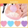 Classic Silicone Heart Make Up Brush Cleaner Pad Perfect For All Your Needs