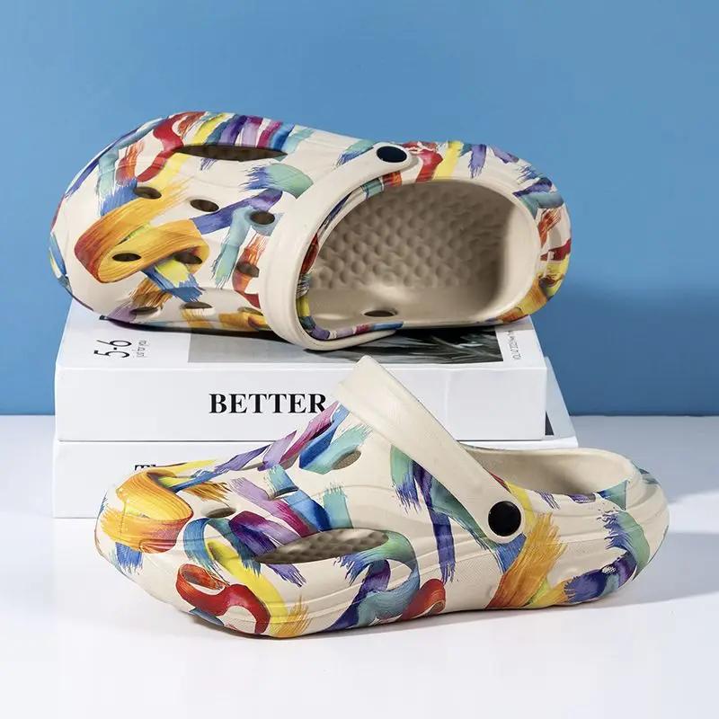 Chaussures de plage tendance pour hommes, sandales d'extérieur antidérapantes, confortables, tendance 2024, à prix abordables et élégants.