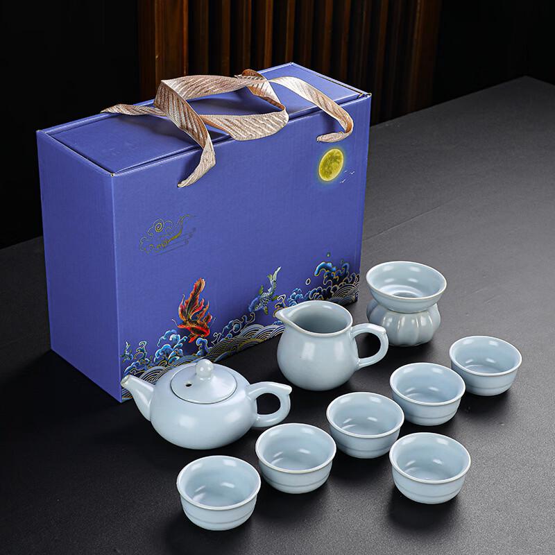Yi Pan Ge & Ru Kiln Ceramic Tea Set