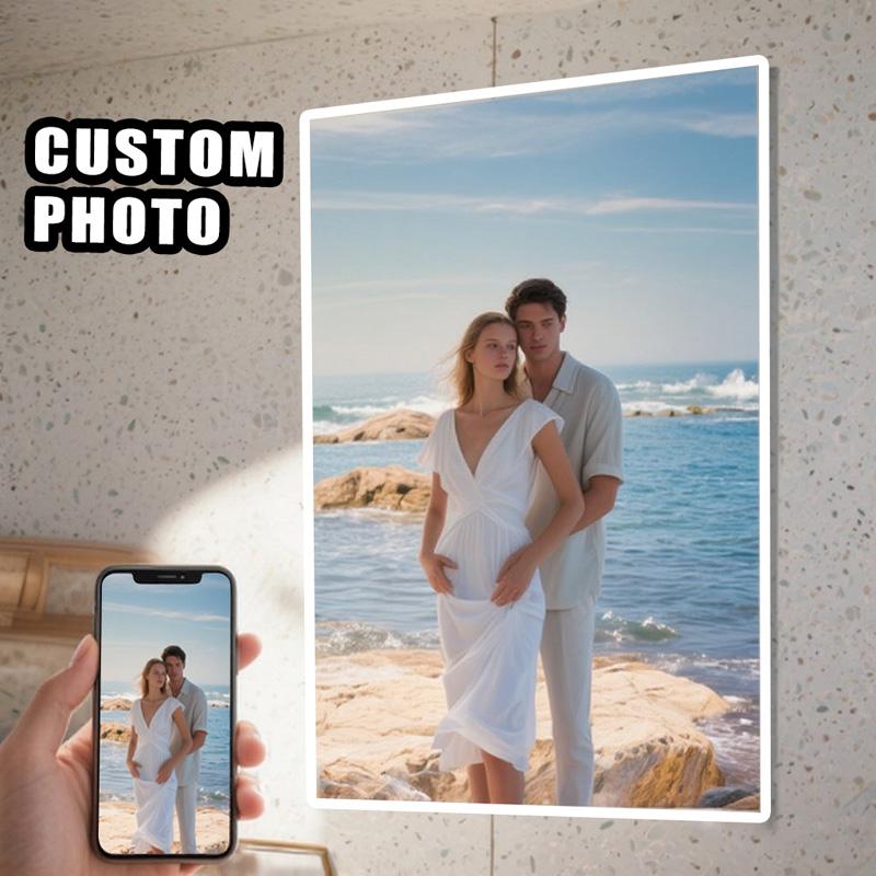 Custom Photo Canvas Poster,Personalized Unframed Wall Art for Home Decor,Weddings,Gifts,Canvas Print for Bedroom,Living Room,Office&Bathroom,Pictures