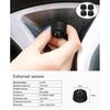 Mini Portable Pressure Gauges Digital Displays Electronic Automotive Universal Tire Pressure Detectors Pressure Monitor Lighters