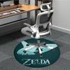 1pc Legend Zelda Office Round Area Rug, Under Office Chairs Bedroom Living Room Home Decor, Room Decoa1016218