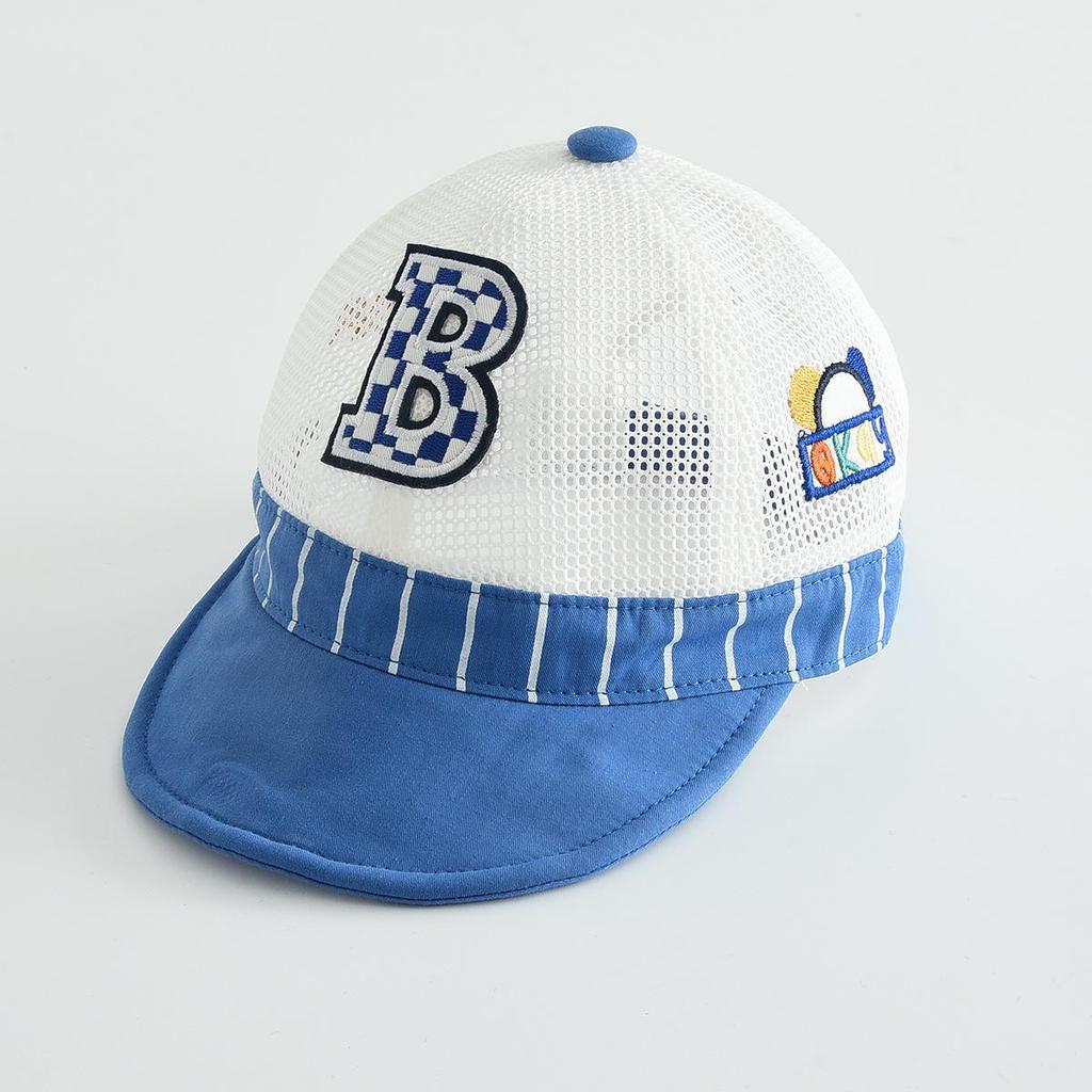 Kids' Breathable Mesh Baseball Cap - Soft Brim Sun Hat for Outdoor Sports