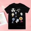 Only Fans Meme Retro Pure Printing Shortsleeved Tshirt for Men and Women Versatile Couple Plus Size Top