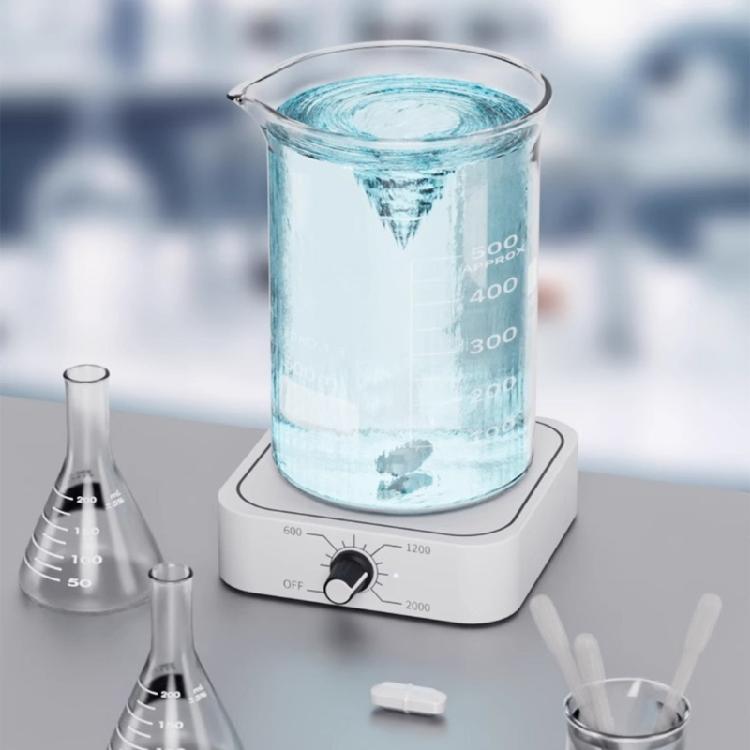 Rechargeable Magnetic Stirrer Mini Stir Plate for Work or Home Experiment Electric Mixer Speed Adjustbable