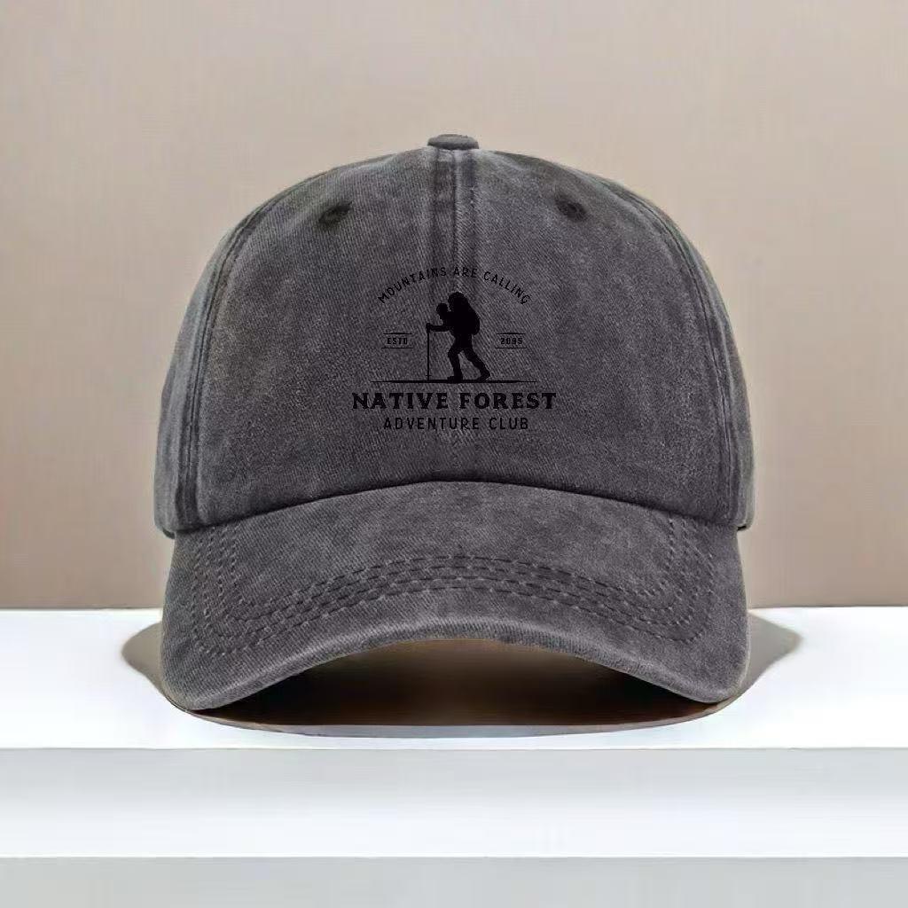 Unisex Leśna Przygoda Czapka Baseballowa - Miękki Daszek Słoneczny