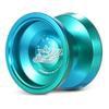 AAGWW Trick Yo-Yo for Competition, Suitable for Beginners, High-Precision Ball Bearings, Professional-Level Aluminum Alloy (Design: Black Pearl