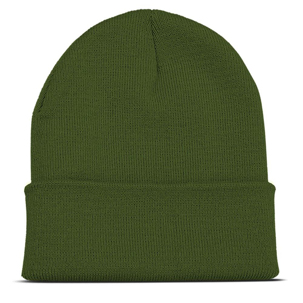 Personalized Custom Beanies Hats with Embroidery Text Logo for Men Women Warm Winter Knitted Cuff Beanie Cap Dropshipping