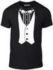Tuxedo T Shirt Mens Womens Tees Top - Funny T-Shirt Mens Womens Tees Top Comic Fancy Dress Retro Party smarT Shirt Mens Womens Tees Top Tie Fly