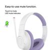 Belkin Junior Wireless Headset with Boom 85dB Volume Limiting 35 Hours of Continuous Bluetooth AUD006btLV Microphone, Function, Playback, 5.2
