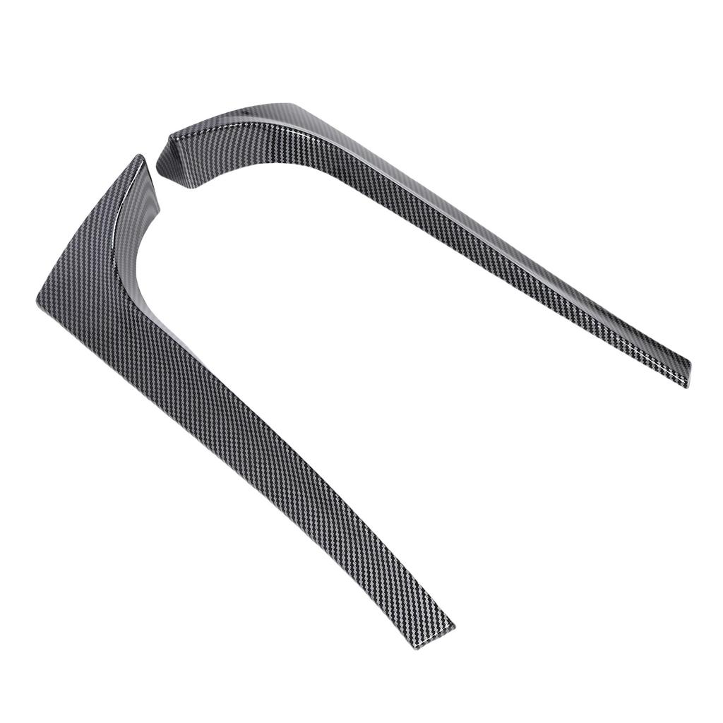 Pair of Rear Window Side Spoiler Wing Cover Trim Sporty Look Back Window Side Splitter Replacement for MK5 R32 2003-2008