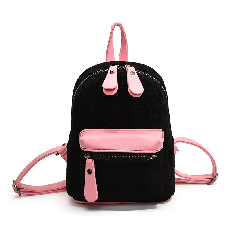 Moda urocza! Retro matowy mini plecak, must-have dla koreańskich dziewczyn