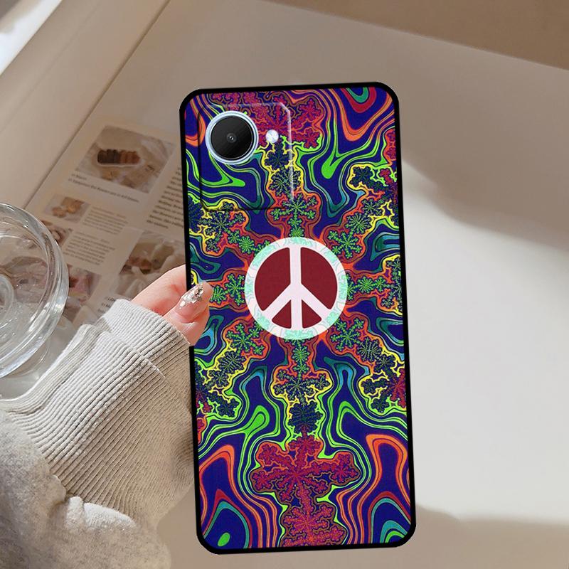 Psychedelic Art Peace For Realme GT 7 Pro 5 GT 6 6T C67 C61 C55 C53 C51 C21Y C25S C75 10 11 12 13 14 Pro Plus Case