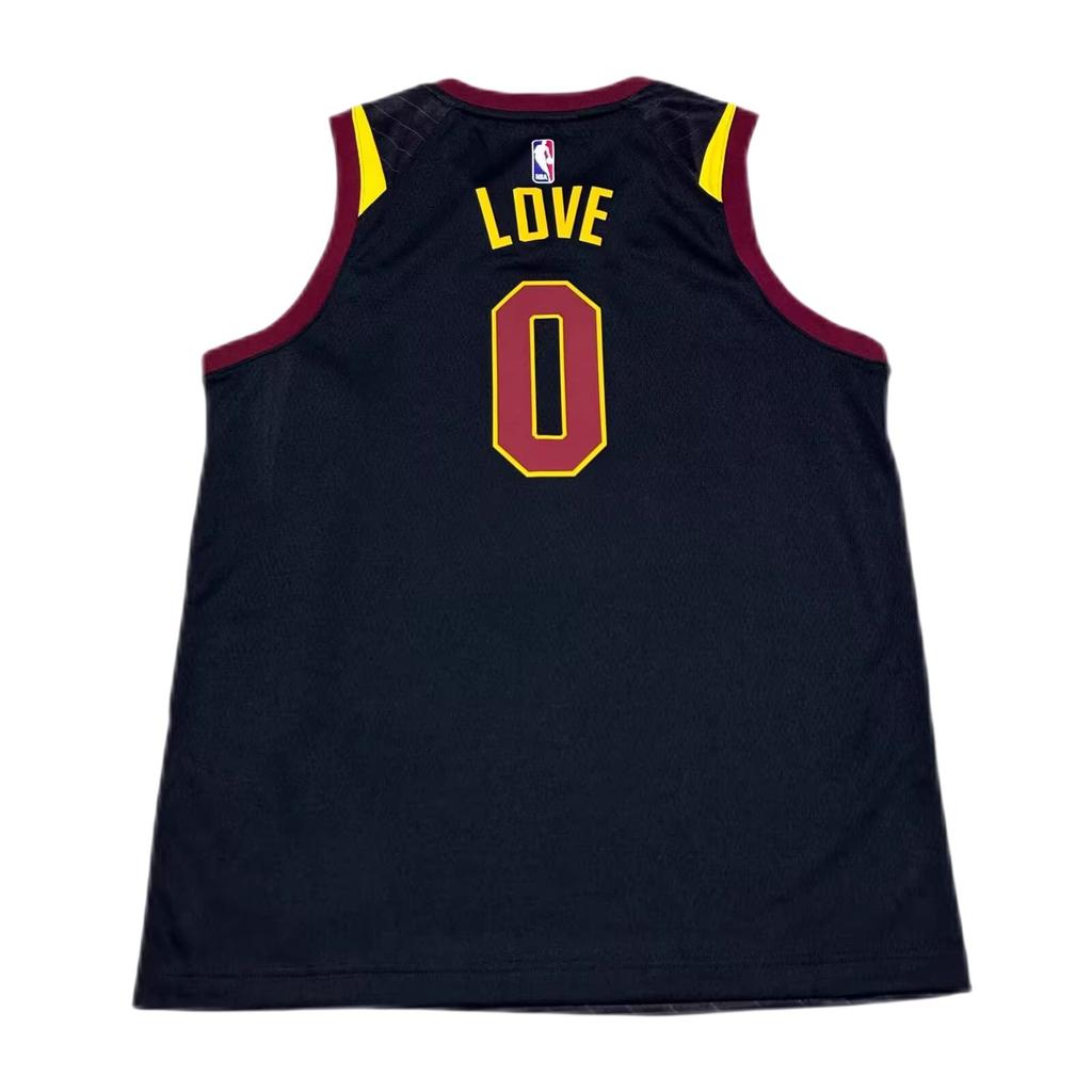 Nike Swingman SS25 NBA Cavaliers 0 Jersey Breathable Versatile Comfortable Youth Kids jersey 9Z2B7BZ3P-LOVE