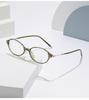 Progressive Multifocal Reading Blue Light Unisex Resin Titanium Power [AMMGLSS] Glasses, Blocking, Half-Rim Glasses, Lenses, Alloy, Men's & Women's,