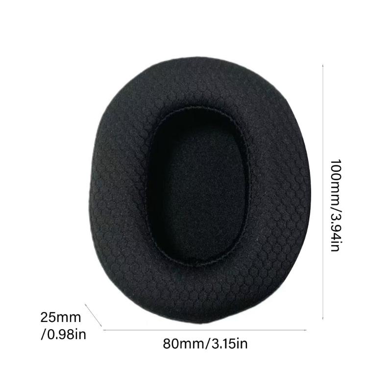 Ventilated Foam Ear Pad Washable Cover Optimized Sound Quality Long Wear Comfort for XB910N