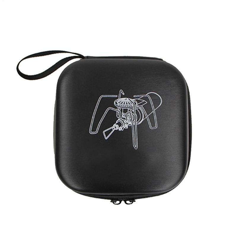 Camping Stove Storage Bag For Spider Stove Waterproof EVA Carry Case Double Zipper Spider Furnace Organizer Camping Accessories
