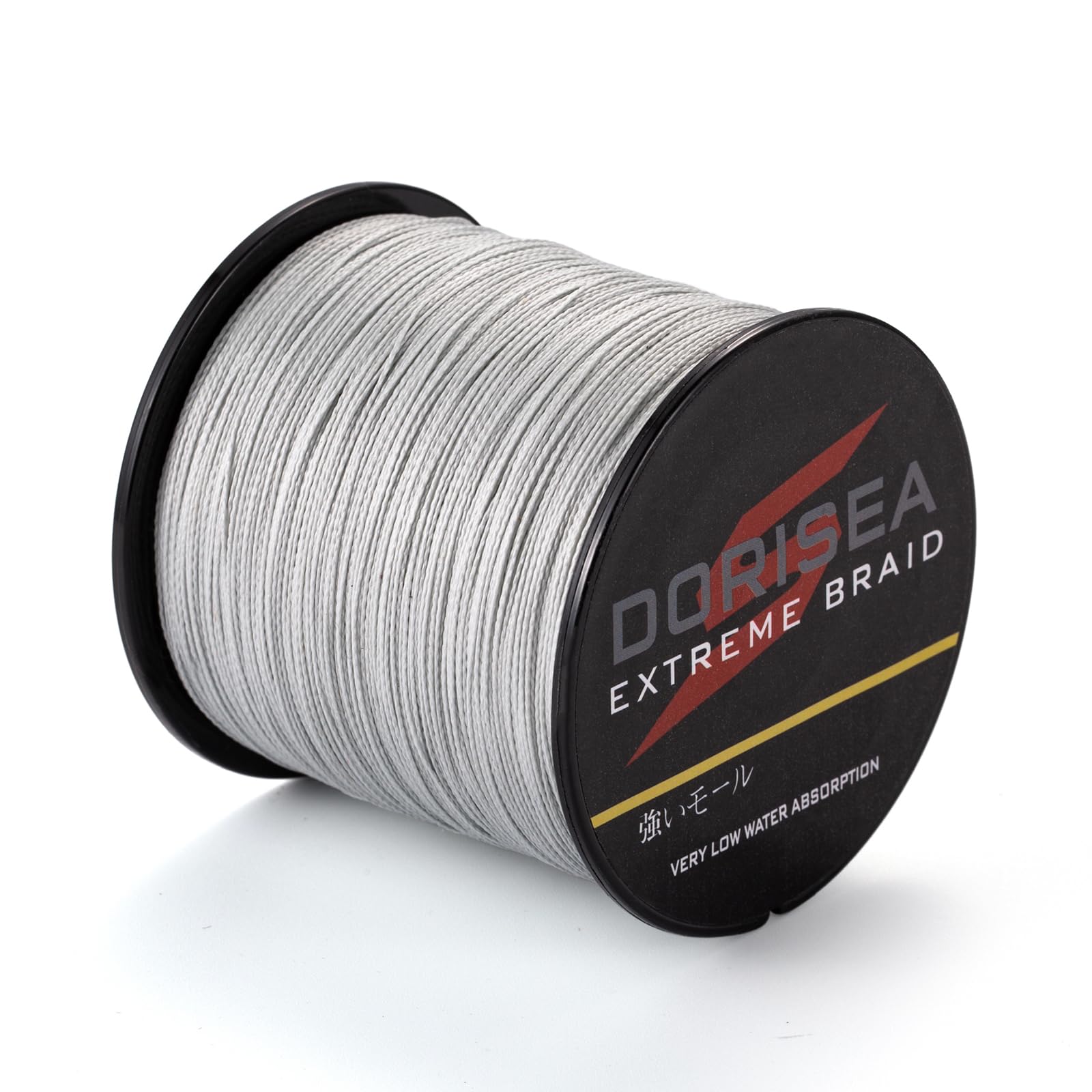 

Dorisea Extreme Braid Polyethylene Braided Fishing lb Fishing Abrasion Amazing Super Gray 100% Line, Gray, 109-2187 Yards, 6-550 Test, Wire,