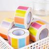 500pcs Colorful Self-Adhesive Label Rolls - Blank Writable Name Tags for Organizing, Classification Office School & Home Storage
