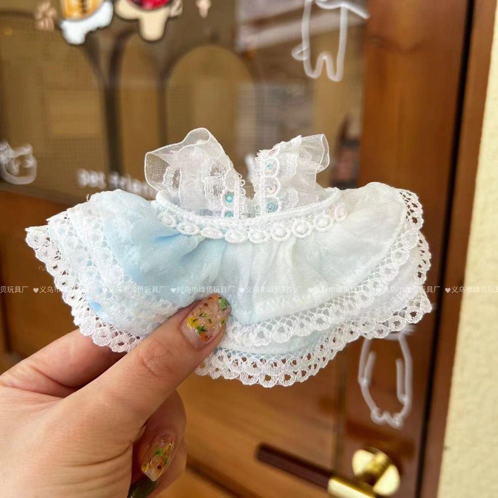 Cute Princess Dress Accessories Fashion Dresses Skirt  for 15cm Cotton Doll/for EXO Idol Dolls
