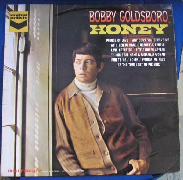 

LP Record BOBBY GOLDSBORO - Honey ULP1195 United Artists 1968 UK & Irela Pop Used