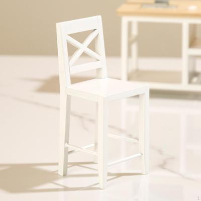 Furniture Model Wooden Miniature Chair Simulation Accessories, 1:12 1/12 Mini