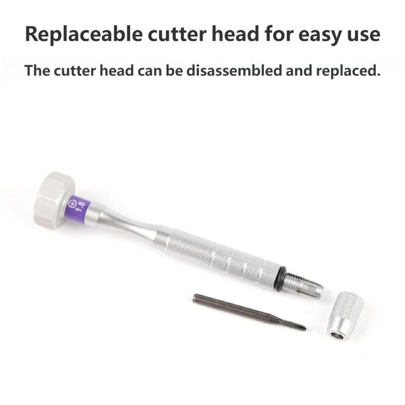 1.8mm And 1.6mm Eyeglass Screwdriver High Speed Steel Precisions Screwdriver Repair Tool For Small Electronics