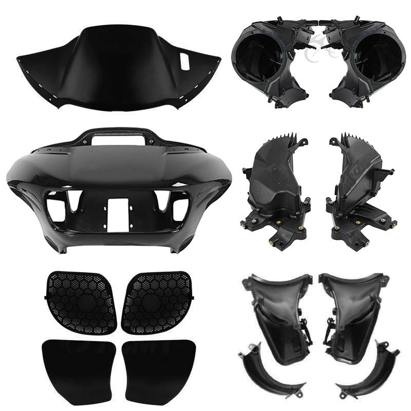 Motorcycle Front Outer Inner Fairing Speaker Glove Box Air Duct For Harley Road Glide 2015-2024