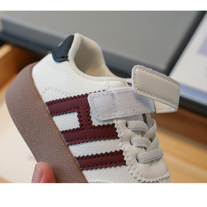 Unisex Kids Boys Girls Simple Style Low Top Thick Sole Casual Sports Sneakers