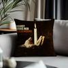 Trending AAugust Burns Reded Cushion Cover Antidustmite Pillowcase Invisible Zipper Silky Short Plush Sofa Cushion Cover
