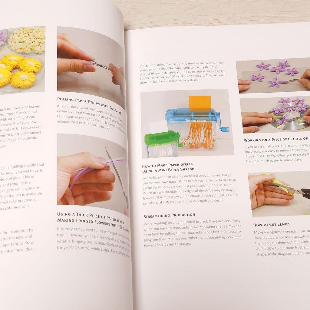 [USED] Paper Quilling Books Reference Books Foreign Books How to Make