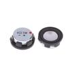 2 Stück 20/24 mm 4 Ohm 3 W Mini-Soundlautsprecher Runde Basslautsprecher Heimkino Lautsprecher Tragbare DIY-Lautsprecher