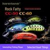 Big River Slow Sinking Minnow Lure for Sea Bass, Black Carp & Crucian Carp: CC50/CC60 Wobble Fatty Fake Bait