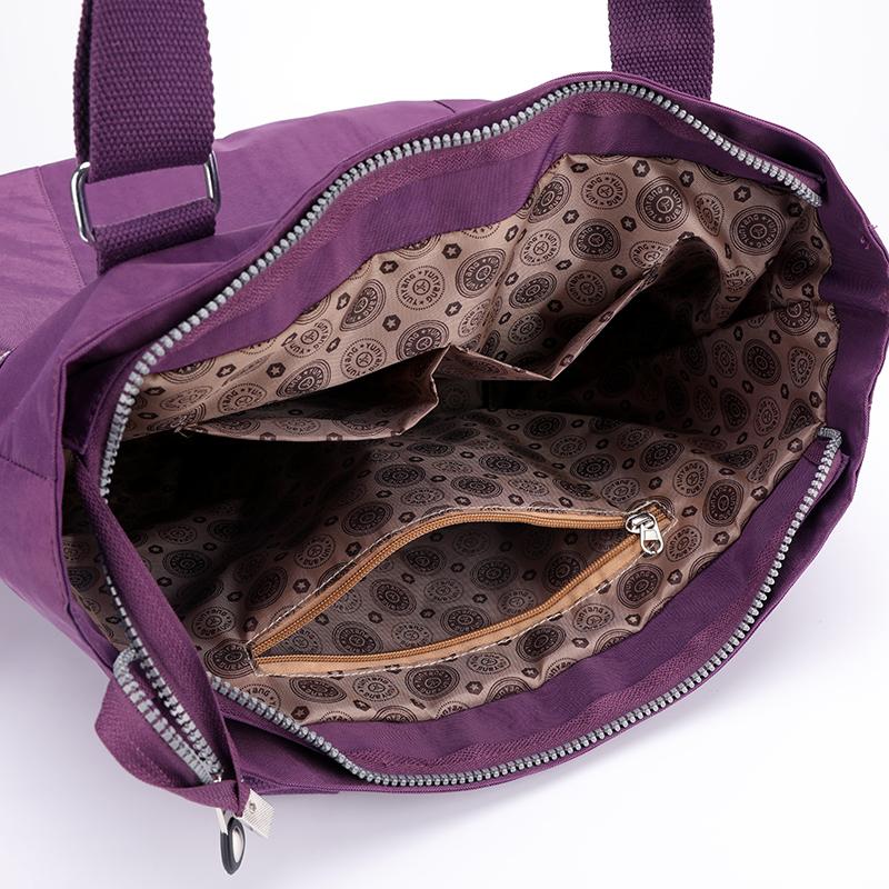 Borsa Tote da Donna di Grande Capacità – Elegante Borsa a Spalla Multicolore con Tasche Multiple – Perfetta per Lavoro, Scuola e Uso Quotidiano