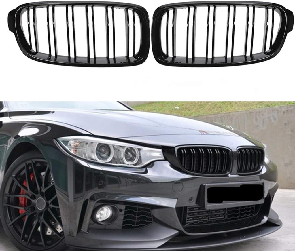 

Bmw 3 Serisi F30 Uyumlu Çift Tırnak Parlak Siyah Böbrek