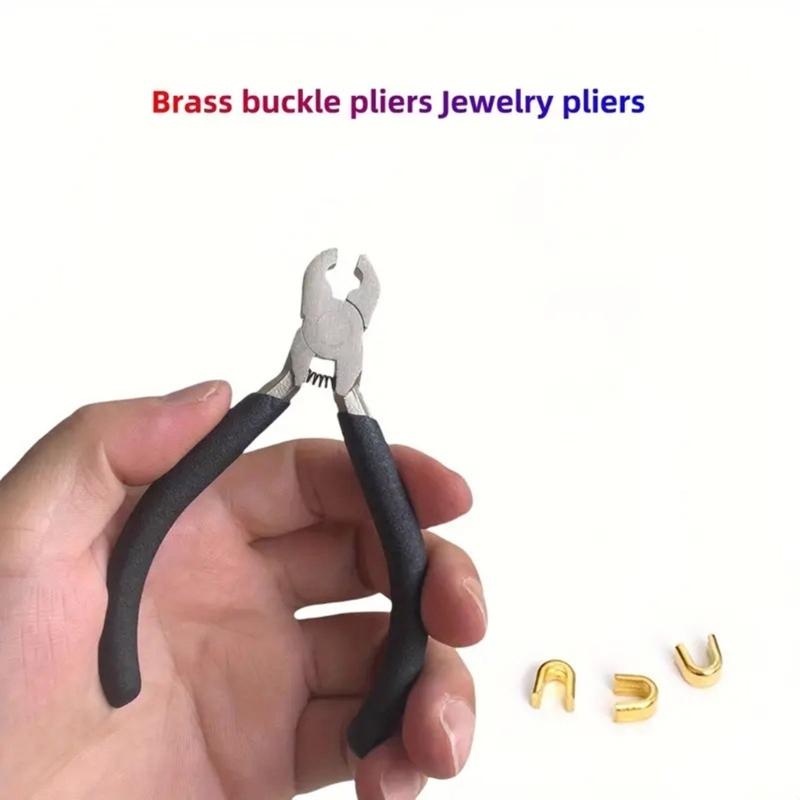 Professional Jewelry Making Pliers Essential Jewelry Crafting Pliers Locking Plier for Necklace and Bracelet Makers