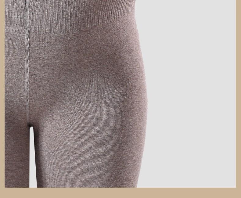Women's Plus Size Warm Autumn/Winter Leggings: Velvet-Lined, Cotton, No Drooping, Fits Up To 200 Jin